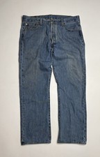 Vintage Levi s 501 Button Fly Straight Leg Denim Jeans 36 x 29