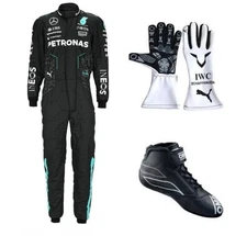 Go Kart Racing Suit Complete Kart Kit Digital Printed Level2 Kart Shoes & Gloves