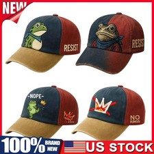 Vintage Portland Frog Resist 3d Print Hat 2026 Mens Hat New