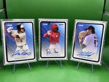 2025 Pulse Baseball Autograph Card Lot (3) Aidan Meola Saltiban Smith