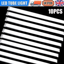 10X 4FT LED Ceiling Lamp Office Strip Lights Shop Garage Batten Tube Light 54W