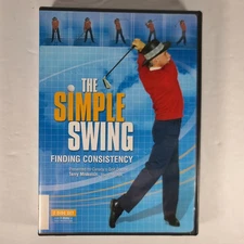 The Simple Swing DVD Terry Miskolczi Golf Swing Techniques, Strategies, Training