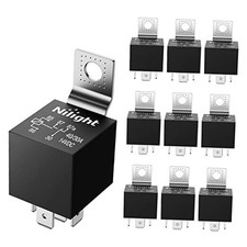 10 Pack SPDT 5PIN Electrical Relays 12V 30/40 Amp 5-Pin 5Pin Electrical Relay