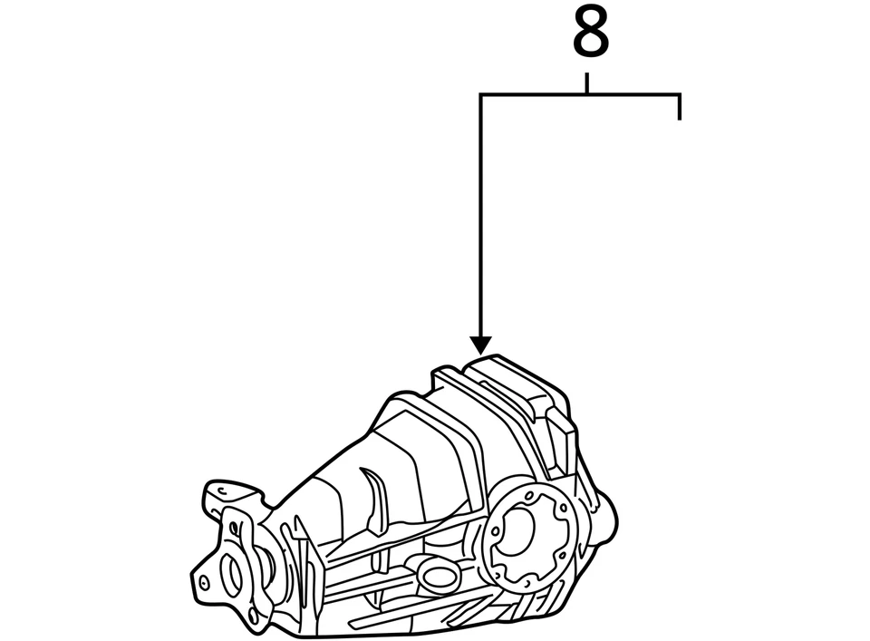 Carrier 208 Tipo CLK430 Planta VIN F 11º Dígito Se Adapta 99-02 MERCEDES CLK 26122896 Foto 4 de 4