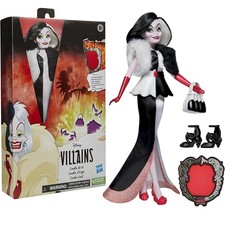 CRUDELIA DEMON DISNEY PRINCESS VILLAINS 30CM CRUELLA DE VIL CATTIVA HASBRO F4563