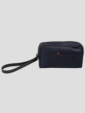 NEW KITON BLUE NAVY PA POCHETTE BAG ONE SIZE KBAY35