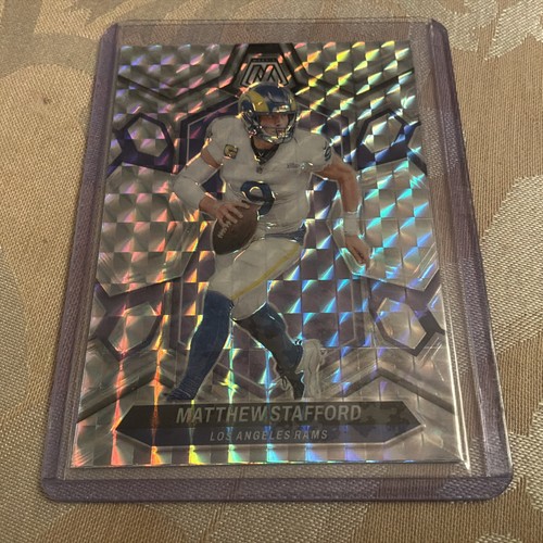 2024 Panini Mosaic Matthew Stafford Silver Mosaic Prizm #127 - Los Angeles Rams