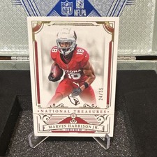 2025 Panini National Treasures Rookie Marvin Harrison Jr. #1 Cardinals /35