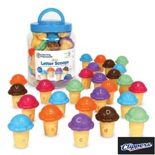   Learning Resources Mini Letter Scoops