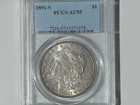 Super Nice 1891-S Morgan Silver Dollar PCGS AU55