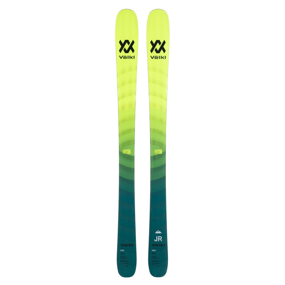 Ski Rise Junior avec noyau composite léger et cambre classique