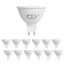 12x GY MR16 LED Bulbs Warm White 3000K Light Bulbs 4.5W