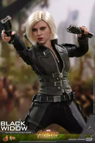 Hot Toys MMS460 Avengers Infinity War 1/6 Black Widow Action Figure In Stock New - Picture 9 of 13