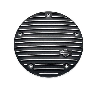 Harley-Davidson NEW OEM Black Fin Narrow-Profile Derby Cover Harley-Davidson NEW OEM Black Fin Narrow-Profile Derby Cover