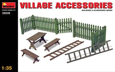 1:35 Miniart Village Zubehör Bausatz MIN35539 Modell