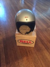 RARE Vtg 1968 Bell 500tx Helmet Toptex Open Face Orange Magnum  