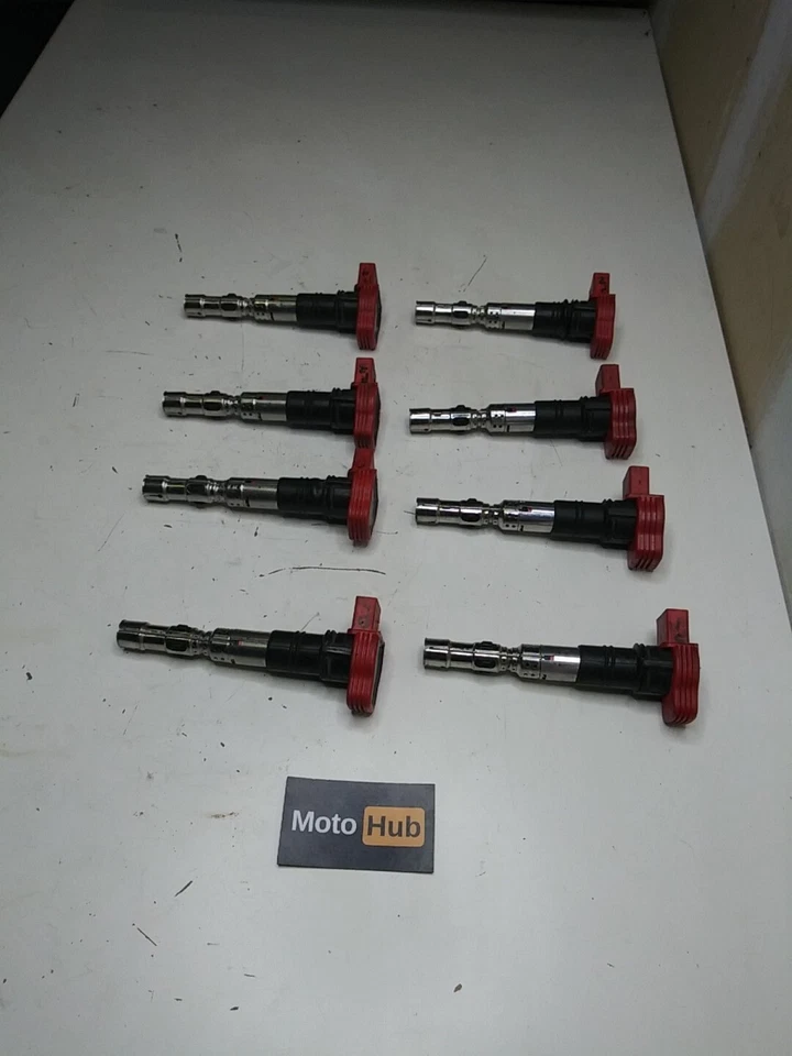 04-08 2008 AUDI S4 OEM ЗАЖИГАНИЯ СВЕЧИ ЗАЖИГАНИЯ КАТУШКИ 077905115T - Изображение 3 из 4