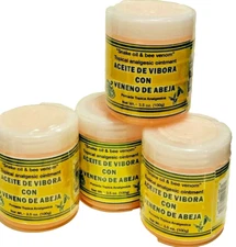 ACEITE DE VIVORA VENENO DE ABEJA -SNAKS OIL & BEE VENOM TOPICAL ANALGESIC 4 PACK