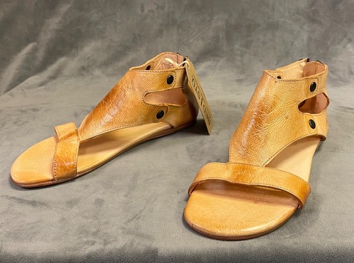NEW BED STU SAND RUSTIC SOTO LEATHER SANDALS SIZE 6-10 - Picture 2 of 4