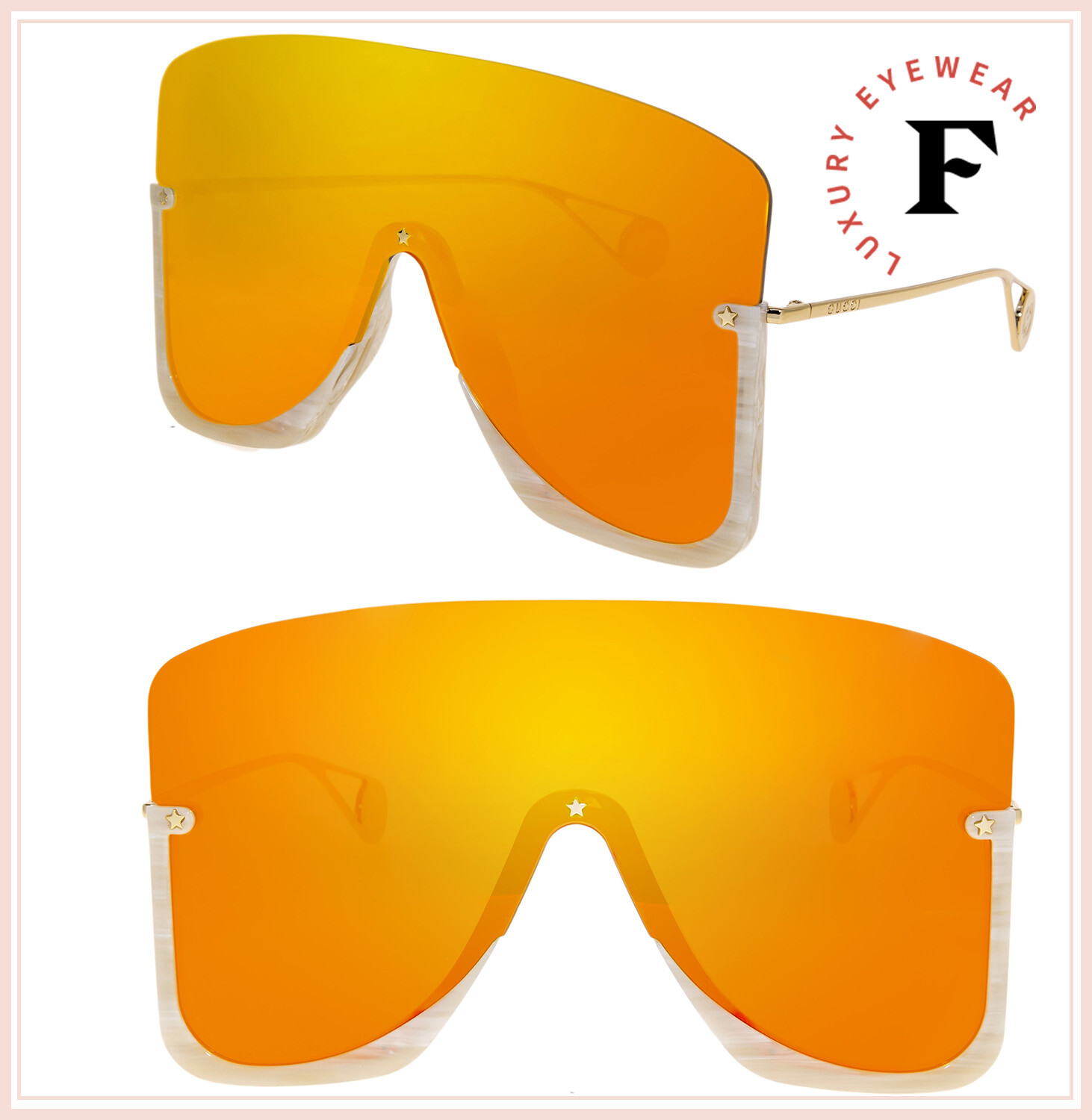 gucci orange sunglasses