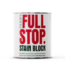 Fiddes Full Stop Stain Blocker  - Shellac Based Primer Paint - White - Free P&P