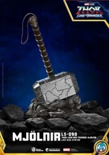 SIDESHOW THOR LOVE AND THUNDER MJOLNIR HAMMER LIFESIZE BEAST KINGDOM    RR BSMNT