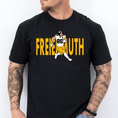 FREIERMUTH 88 | Pittsburgh Football Soft Ring Spun Pre-Shrunk Cotton T-Shirt