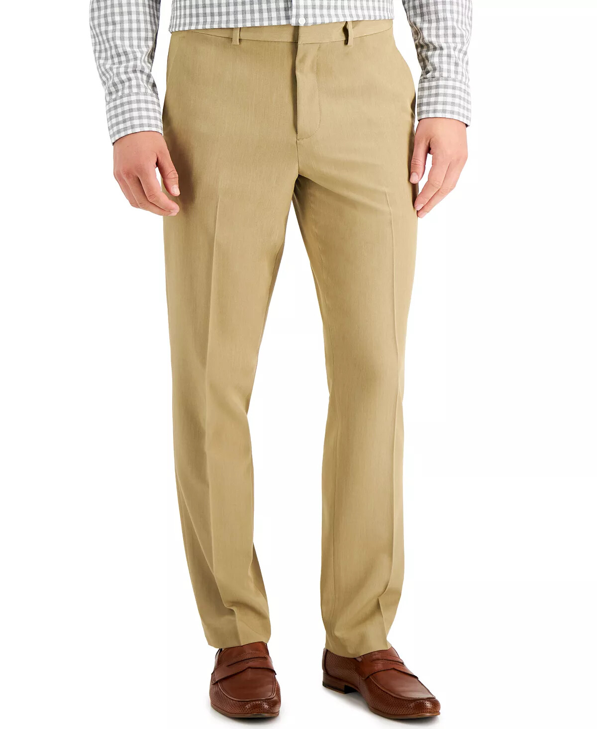 Perry Ellis Mens Dress Pants 36x29 Elmwood Beige Modern Fit Stretch Resolution eBay