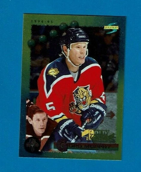 1994-95 Score GOLD LINE parallel # 117 Gord Murphy FLORIDA PANTHERS - Image 3 of 3