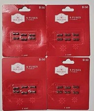 Holiday Time 6 Replacement Fuses 3 amp 125 Volts Christmas Mini Light 4 Packs
