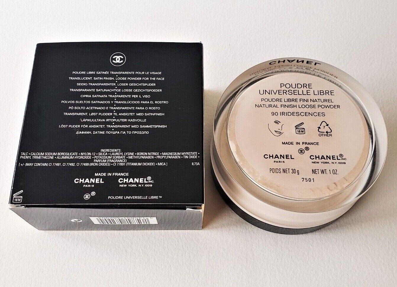 CHANEL Poudre Universelle Libre 90 IRIDESCENCES Natural Finish Loose Powder