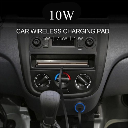 Wireless Car Phone Charger Fast Charging Pad Mat Fit For Apple iPhone Samsung - 第 11/17 張圖片