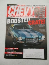 CHEVY HIGH PERFORMANCE MAGAZINE OCTOBER 2014 CONICAL VALVESPRINGS DICK MARTIN LS