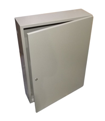 Schneider Ae-631 Control Cabinet 24  W x 32  H x 7  D Hinged Door Beige