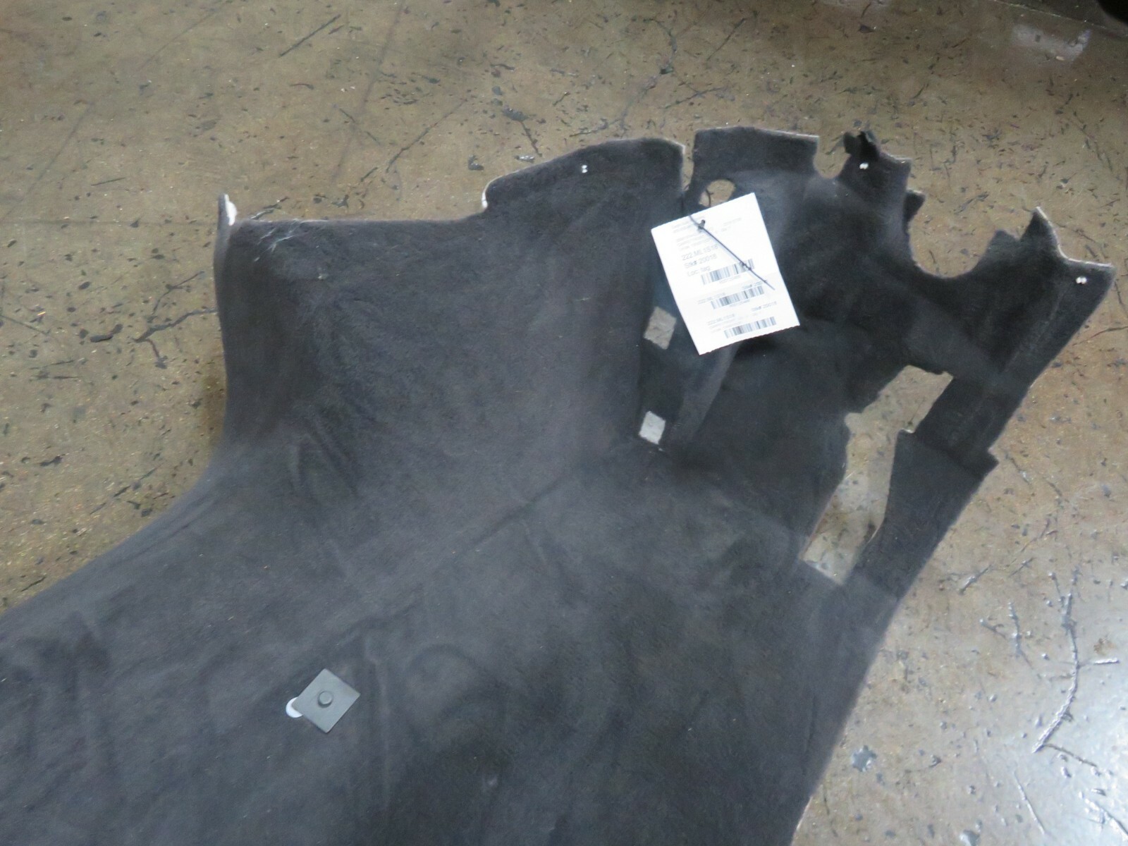 Mclaren 570s, LH, Left, Front Carpet, Black, Used, P/N 13N0010CP