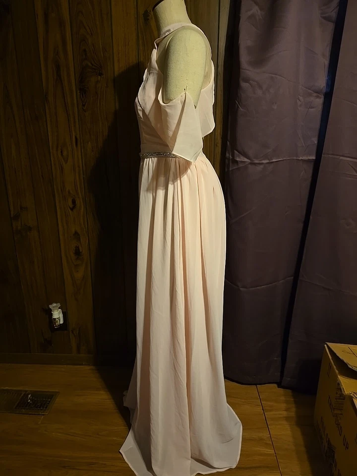 Soft Pink Formal Dress - Image 3 of 4