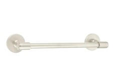 Emtek 29025US14 Polished Nickel 12" Transitional Brass Towel Bar Polished Nicke