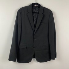 Express Photographer Slim Fit Suit Blazer Jacket Size 42 Long Wool Blend