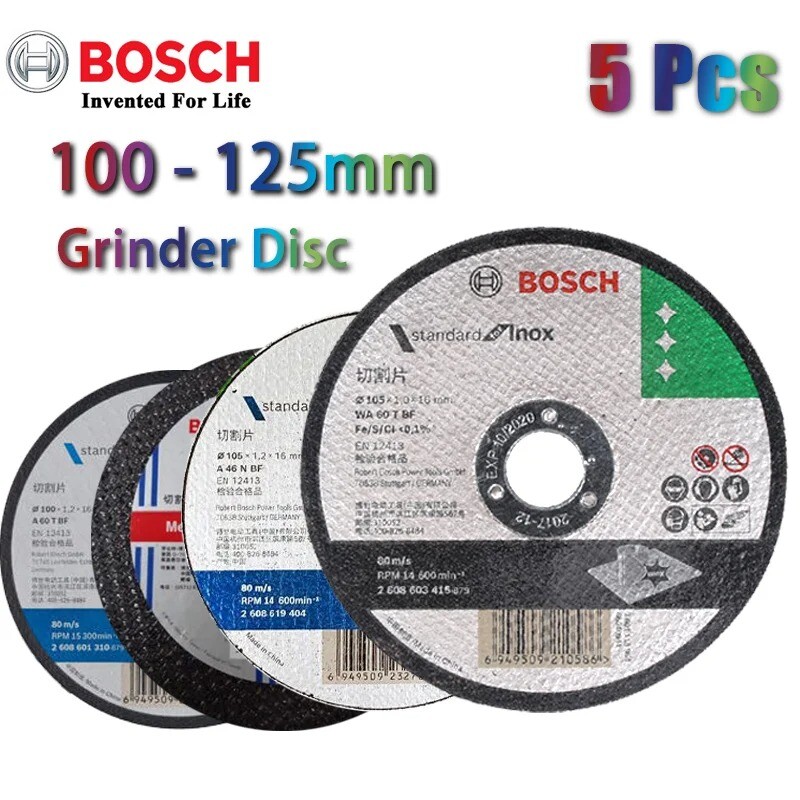 Muela abrasiva angular BOSCH metal acero corte dics 100-125 mm amoladora angular Acce