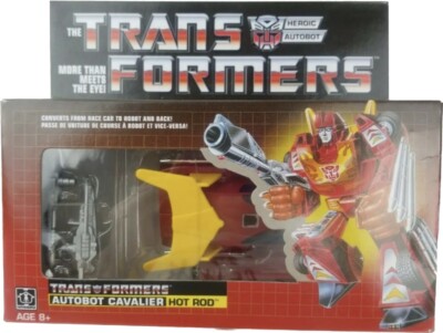 Transformers G1 Hot Rod Reissue Walmart New Sealed