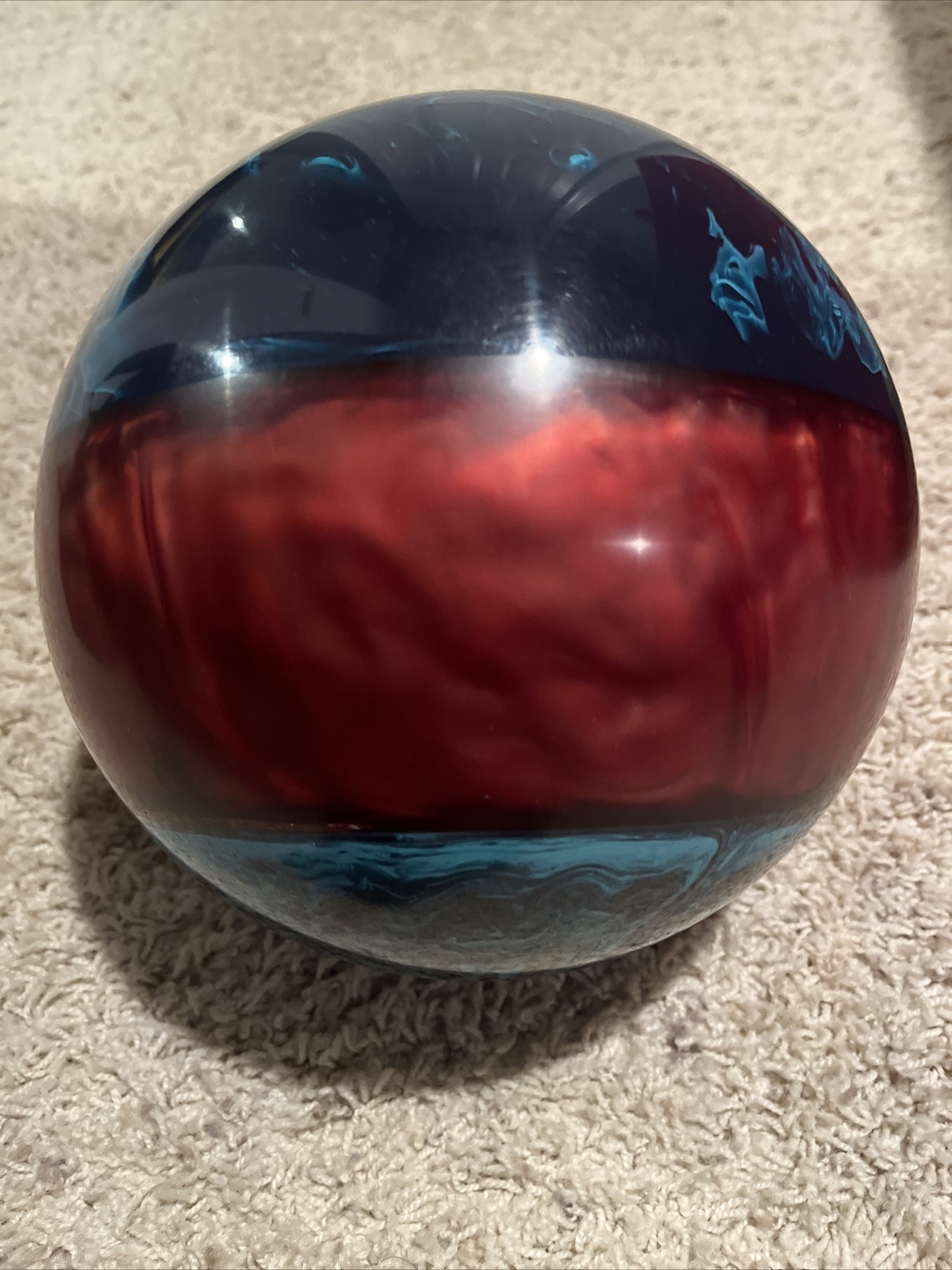 Rare Quantum Double Helix Undrilled Vintage Bowling Ball eBay