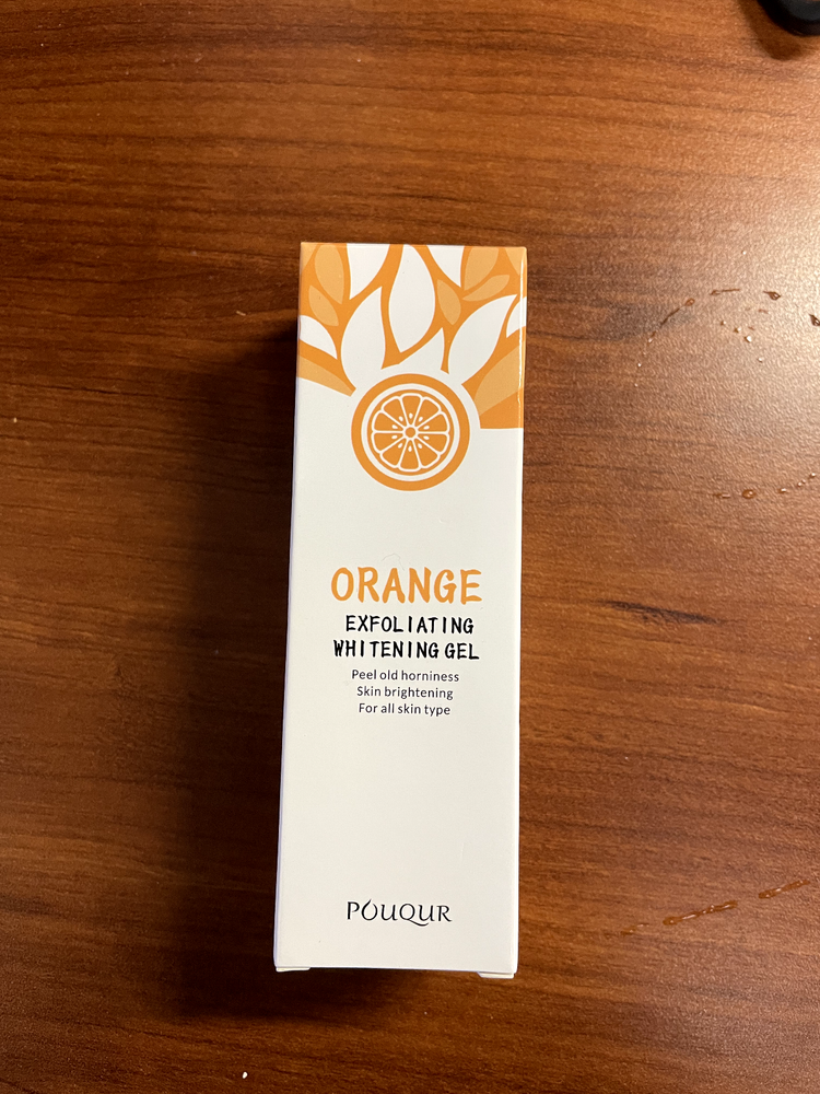 Orange Exfoliating Whitening Gel single pack
