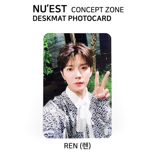 NU'EST CONCEPT ZONE DESKMAT Official Photocard - Picture 6 of 18