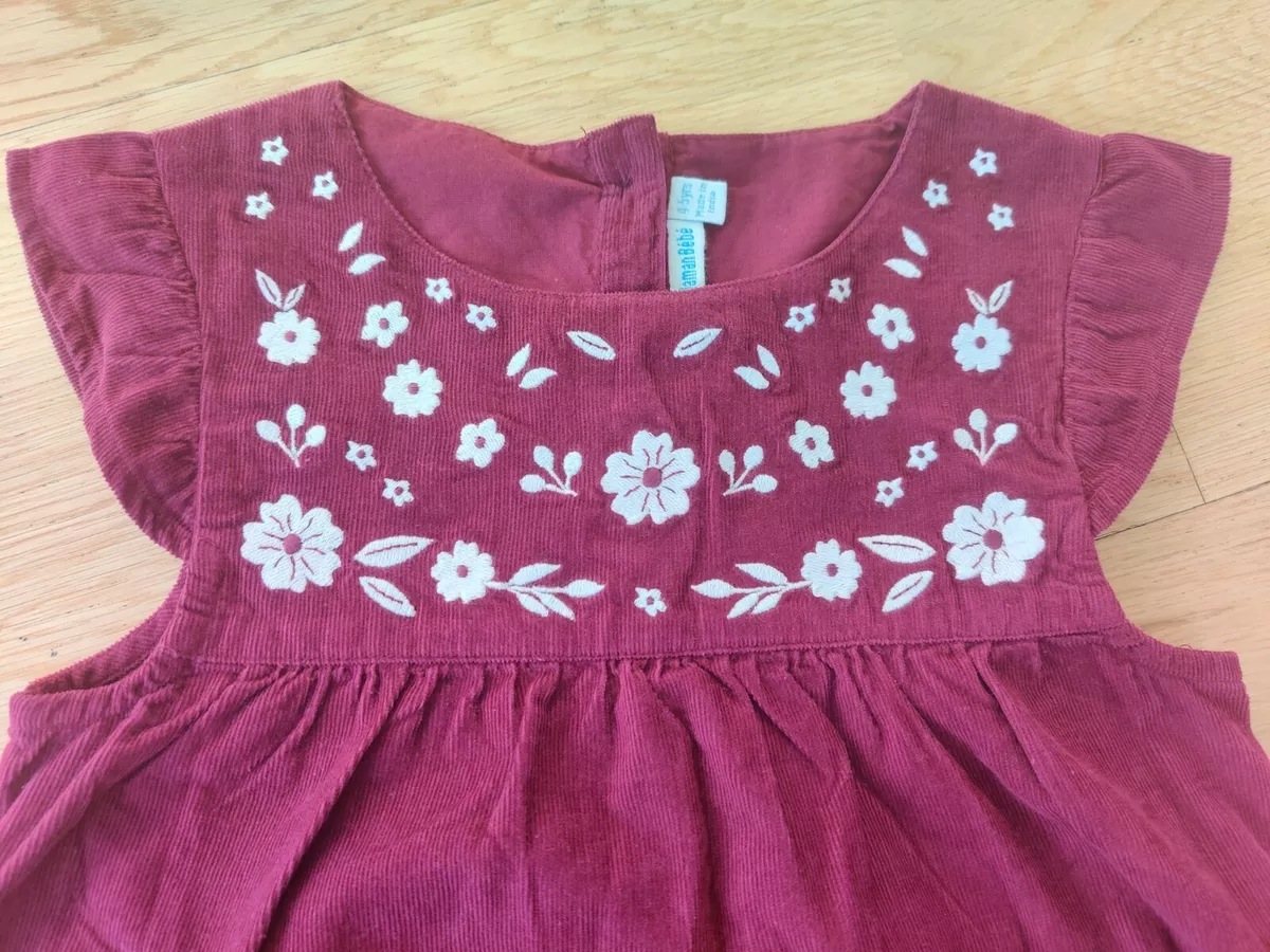 Jojo Maman Bebe Cord Jumper Dress