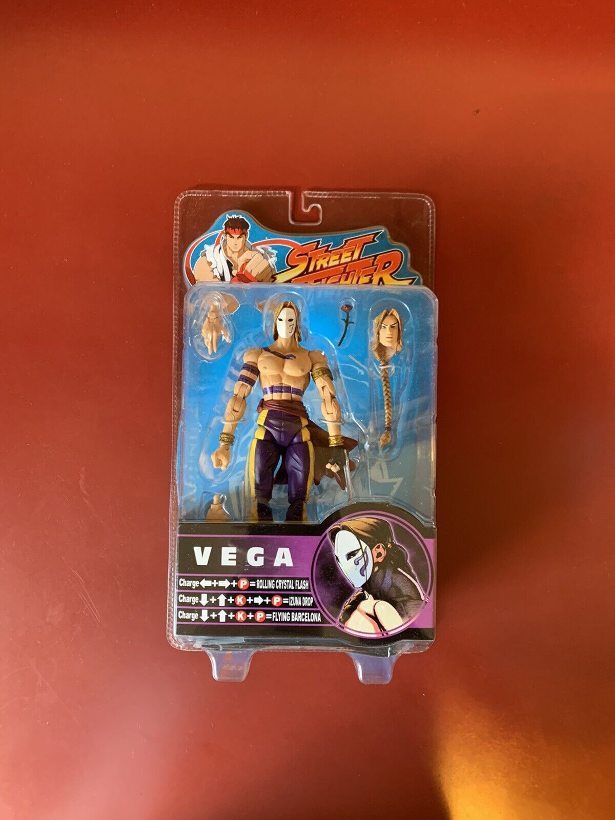 Sota Street Fighter Game AUTHENTIC Vega 7 Figure