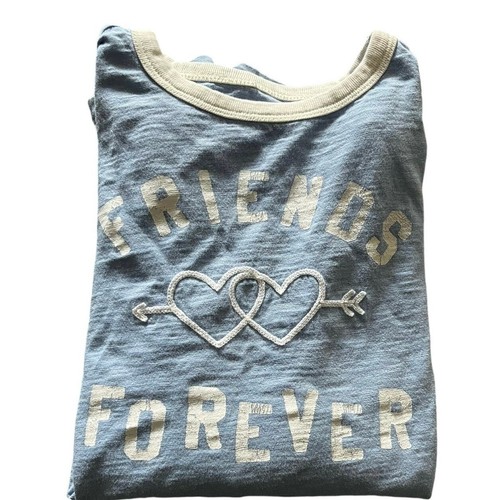 Crewcuts ‘Friends Forever’ Blue Long Sleeve Top – Size Large (10-12) - Picture 4 of 4