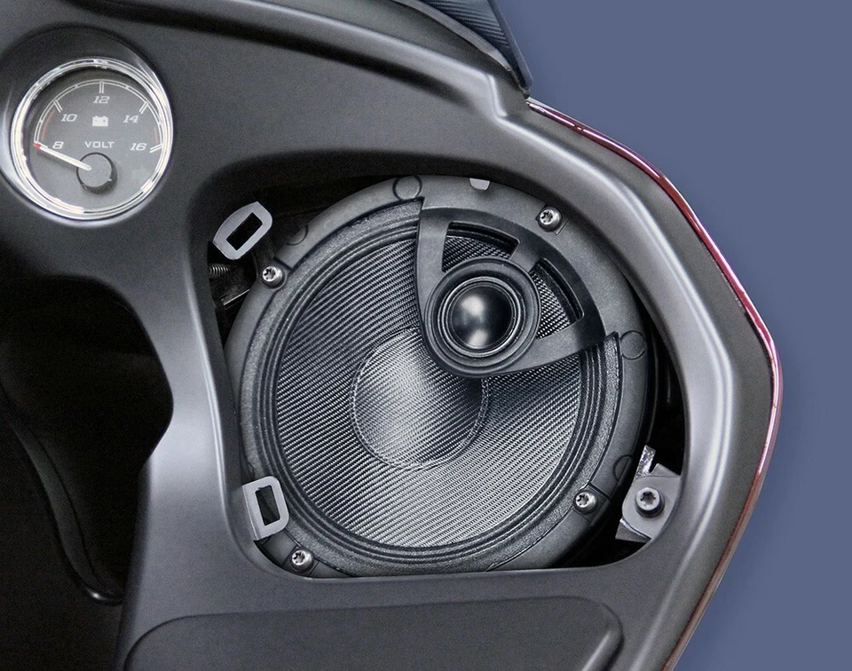 J&M ROKKER Stage6 200w 2-Spkr/Amp 套件适用于 HD RoadGlide/RG Ultra - RKT6-200HR15 — 第 3/4 张图片