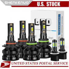 FOR GMC Yukon XL 1500 2500 2000-2006 LED Headlights High Low Fog Light Bulbs Kit