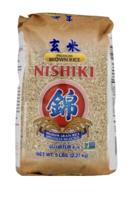 Nishiki Premium Brown Rice 5 Lb Bag (Pack Of 2)