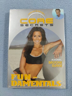 NEW SEALED GUNNAR PETERSON'S CORE SECRETS FUN-DAMENTALS WORKOUT DVD BROOKE BURKE